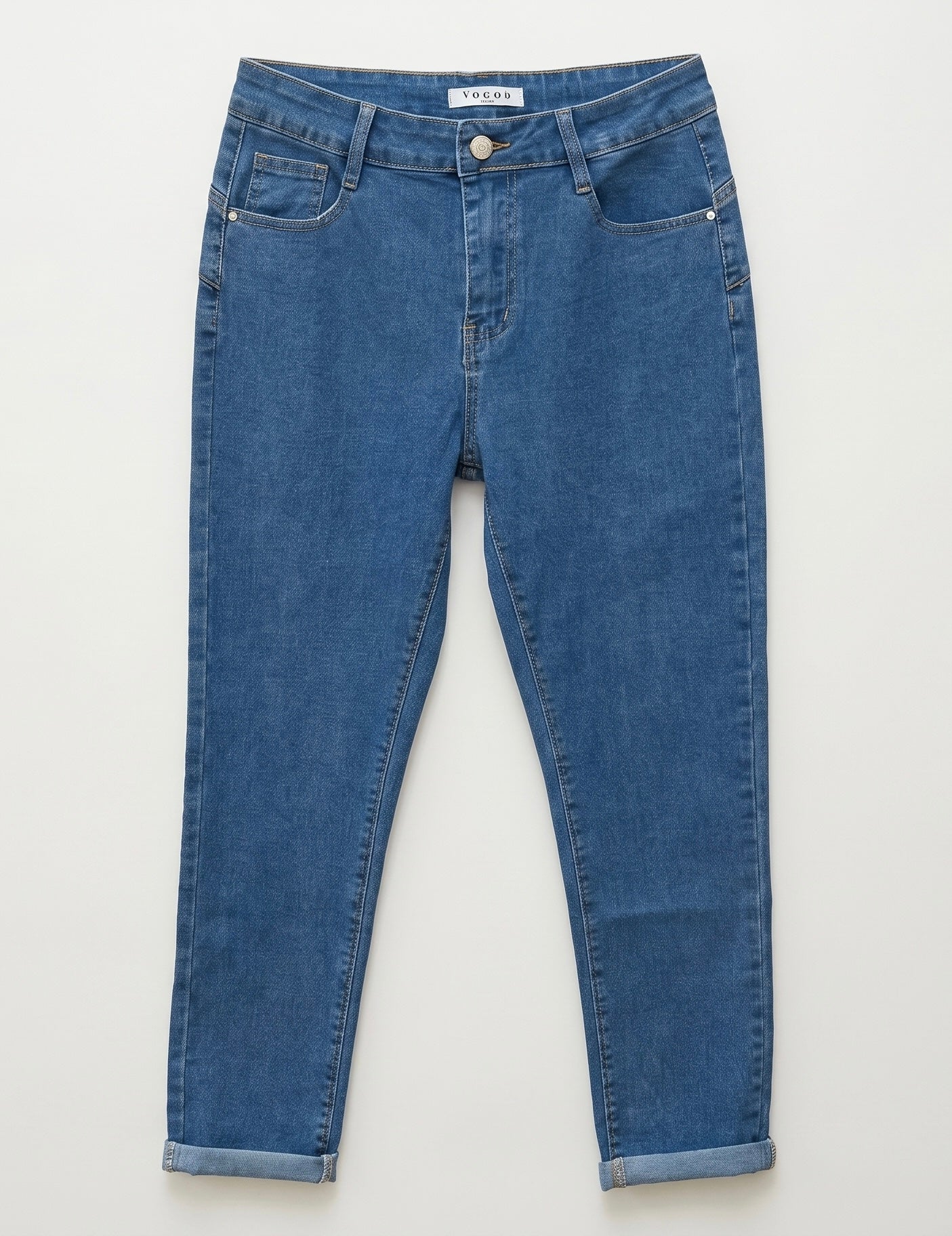 Jean 7/8ème Coupe Slim – Effet Push-Up