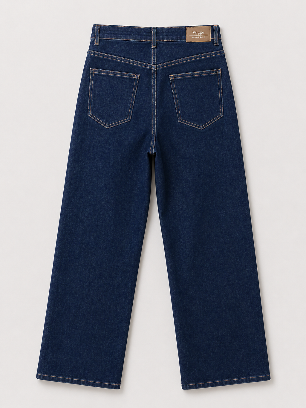 Jean Wide Leg – Classique Bleu Brut