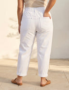 Pantalon Mom Fit – Grande Taille – Ceinture Élastiquée