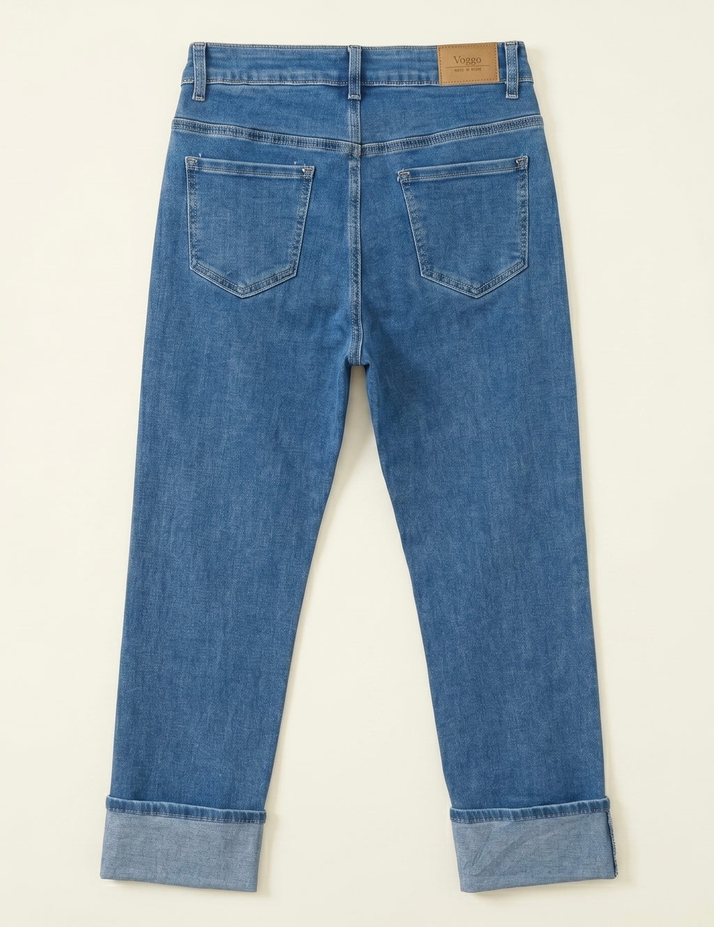 Jean 7/8ème Coupe Droite – Grand Revers