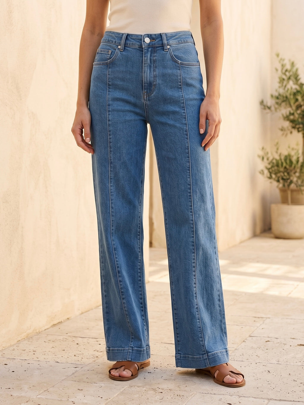 Jean Wide Leg – Trait Central