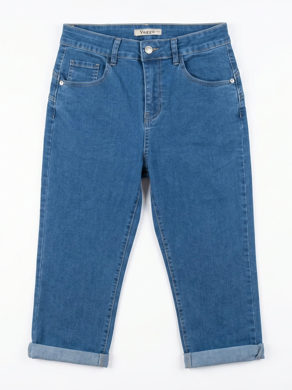 Pantacourt en Jean – Effet Push-Up