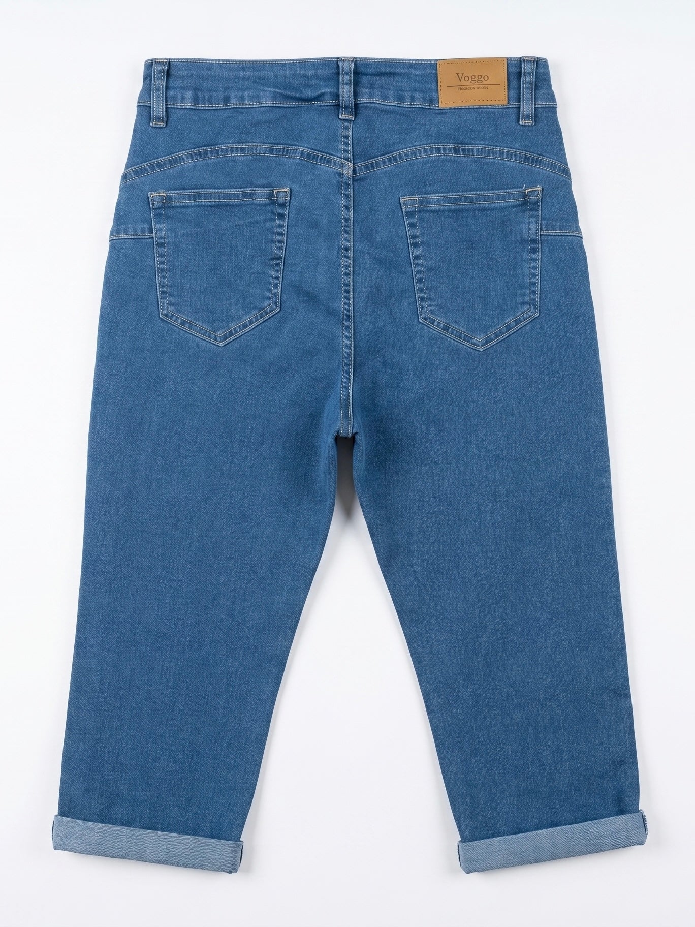 Pantacourt en Jean – Effet Push-Up