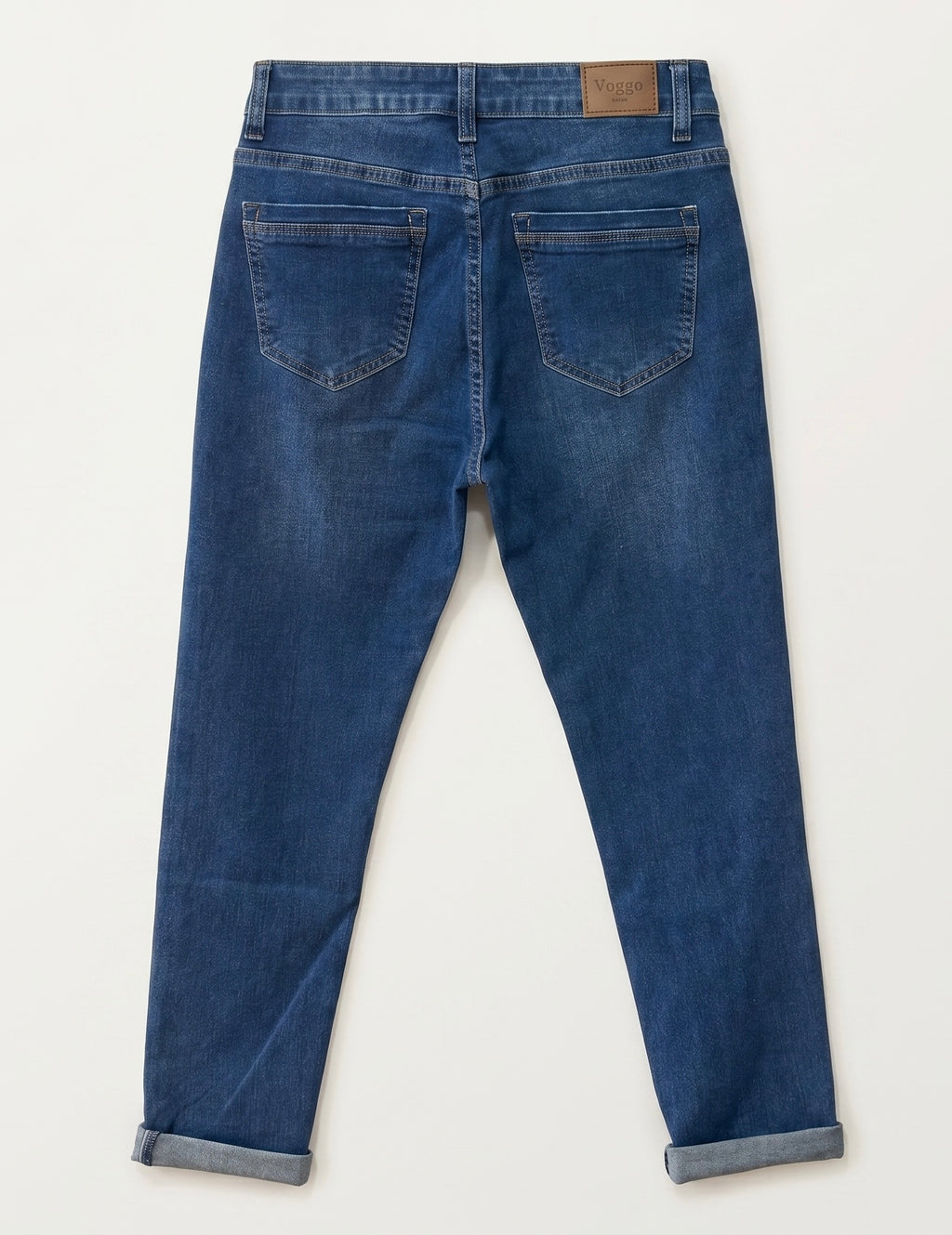 Jean 7/8ème Slim – Coupe Classique – Bleu Foncé