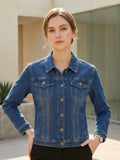 Veste en Jean – Coupe Authentique Stone