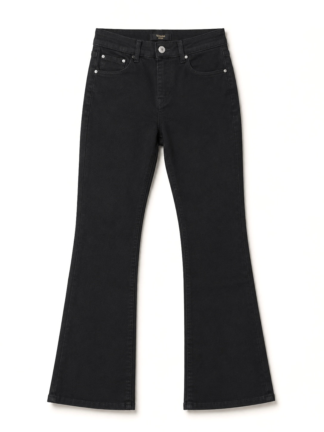 Jean Bootcut – Effet Push-Up – Noir