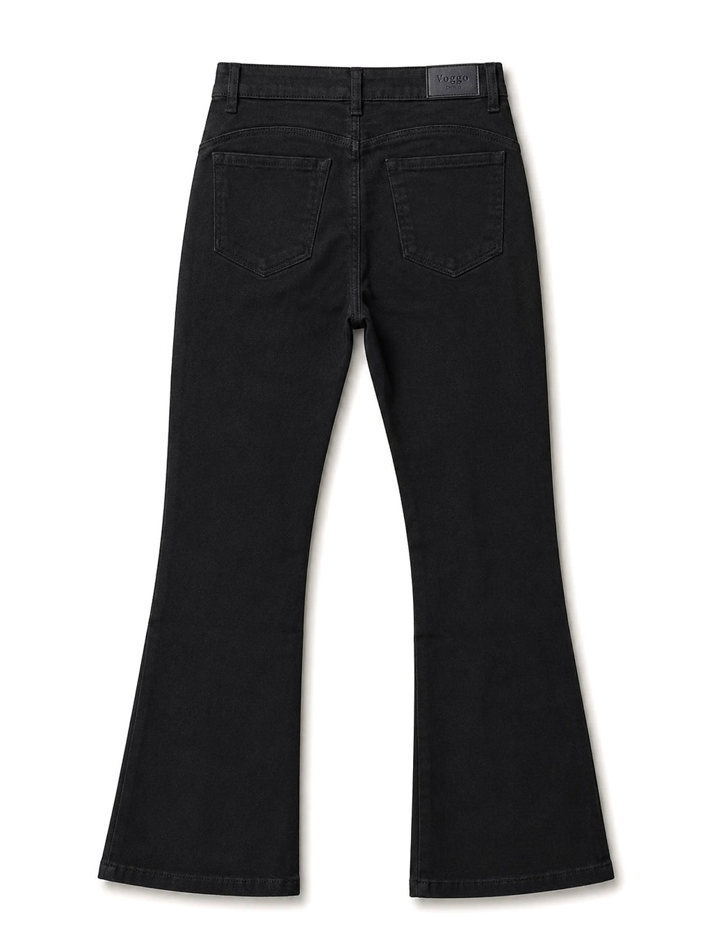 Jean Bootcut – Effet Push-Up – Noir