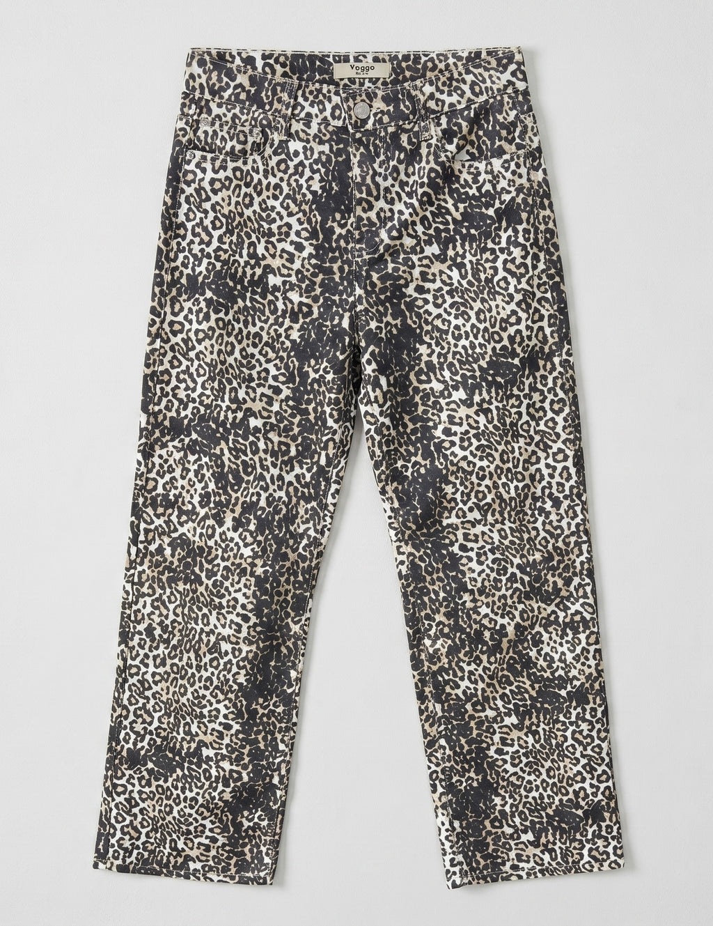 Jean Wide Leg – Motif Léopard