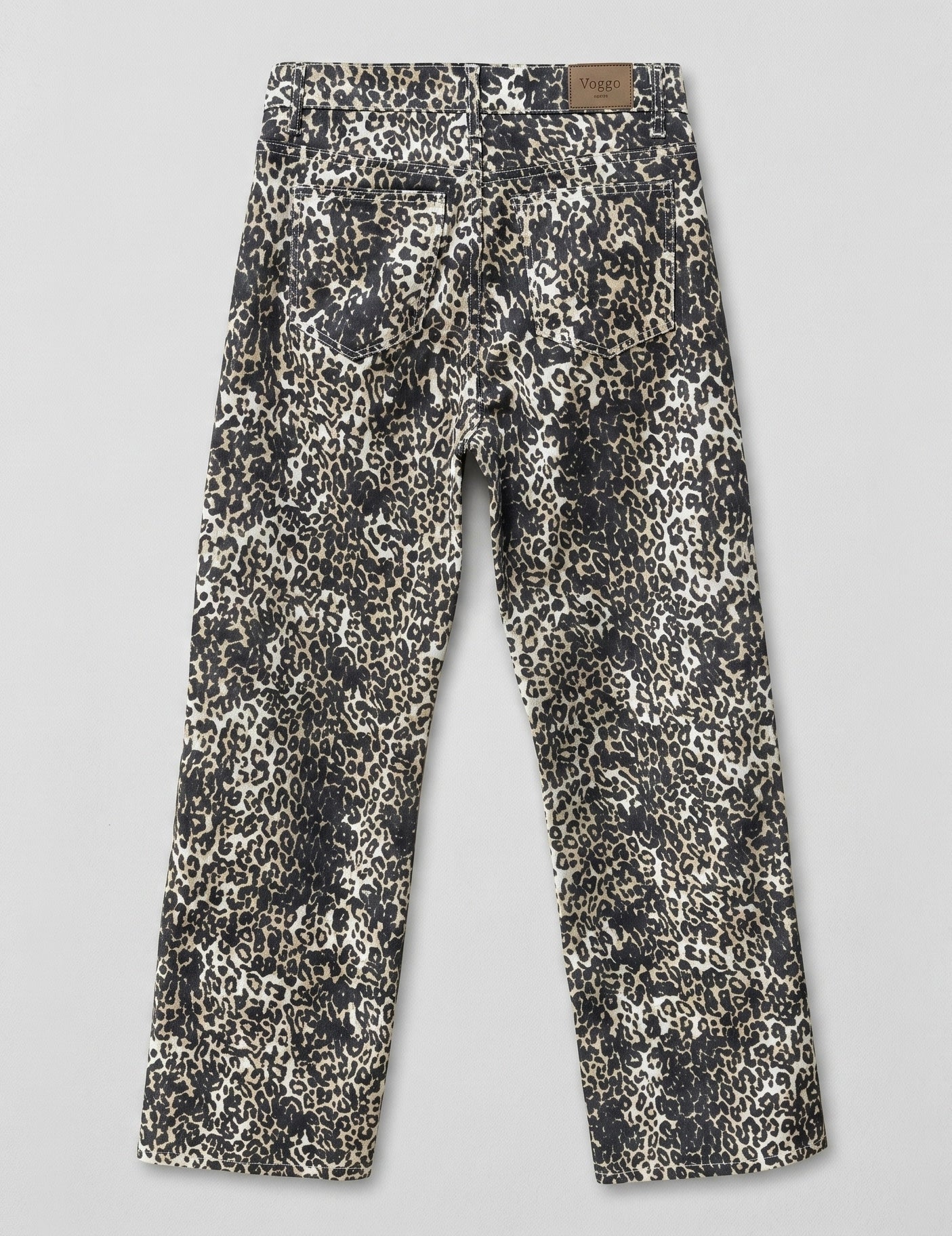 Jean Wide Leg – Motif Léopard