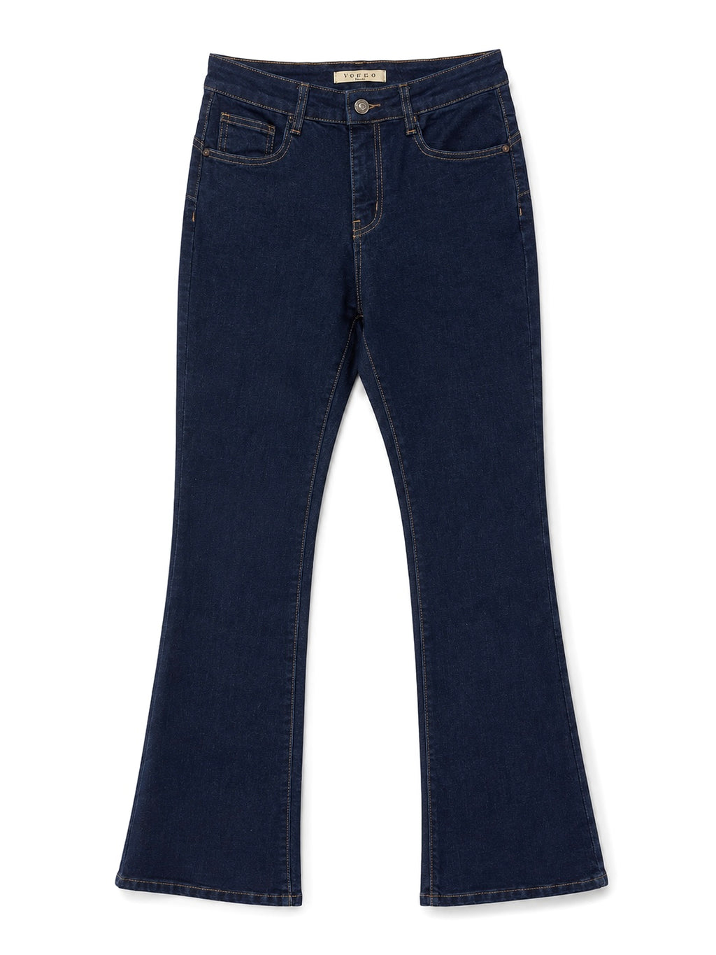 Jean Bootcut – Effet Push-Up – Bleu Brut