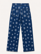 Jean Wide Leg – Motif Floral