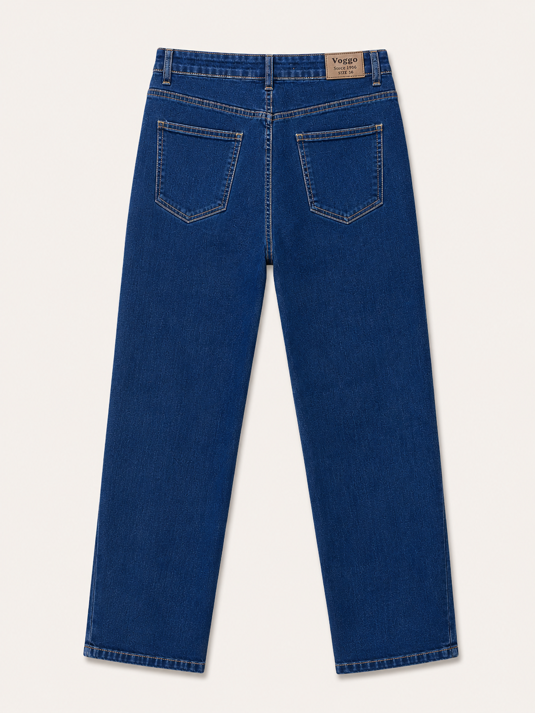 Jean Wide Leg 7/8ème – Boutons Dorés Bas