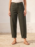 Jean Mom Fit – Kaki