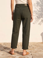 Jean Mom Fit – Kaki