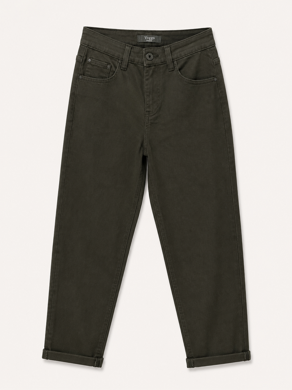 Jean Mom Fit – Kaki