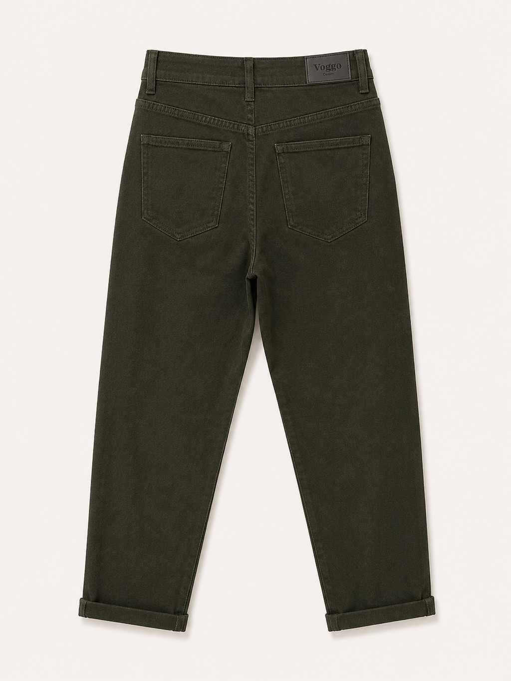 Jean Mom Fit – Kaki