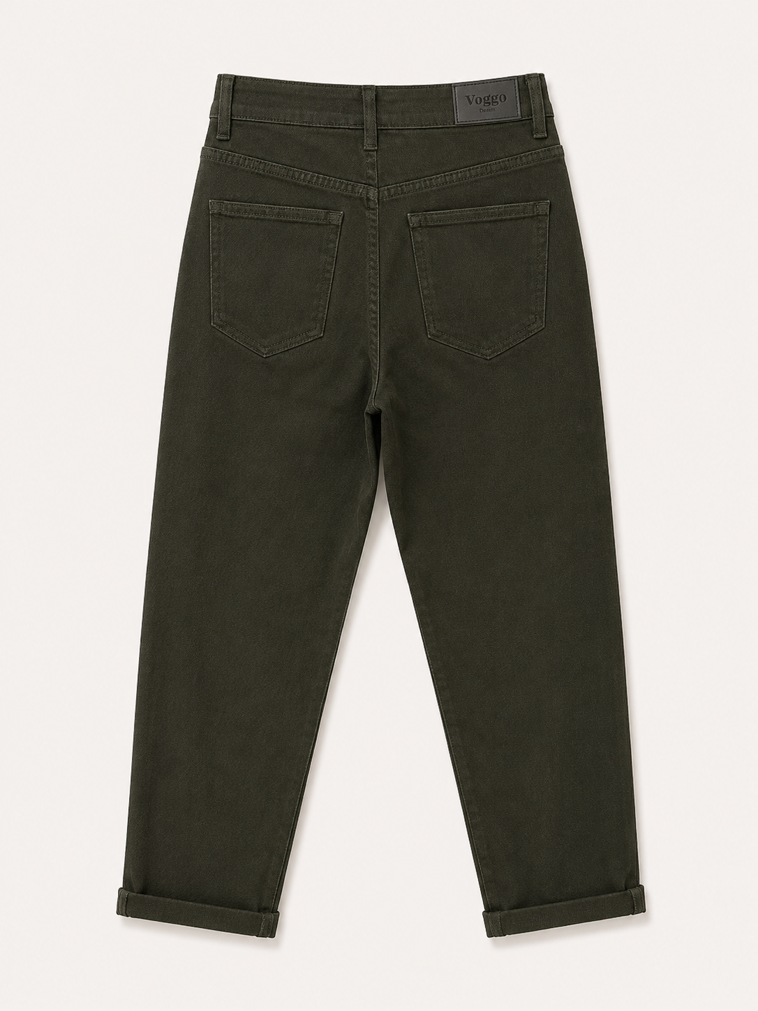 Jean Mom Fit – Kaki