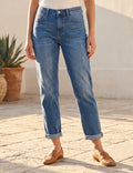Jean 7/8ème Slim – Coupe Classique – Bleu Denim