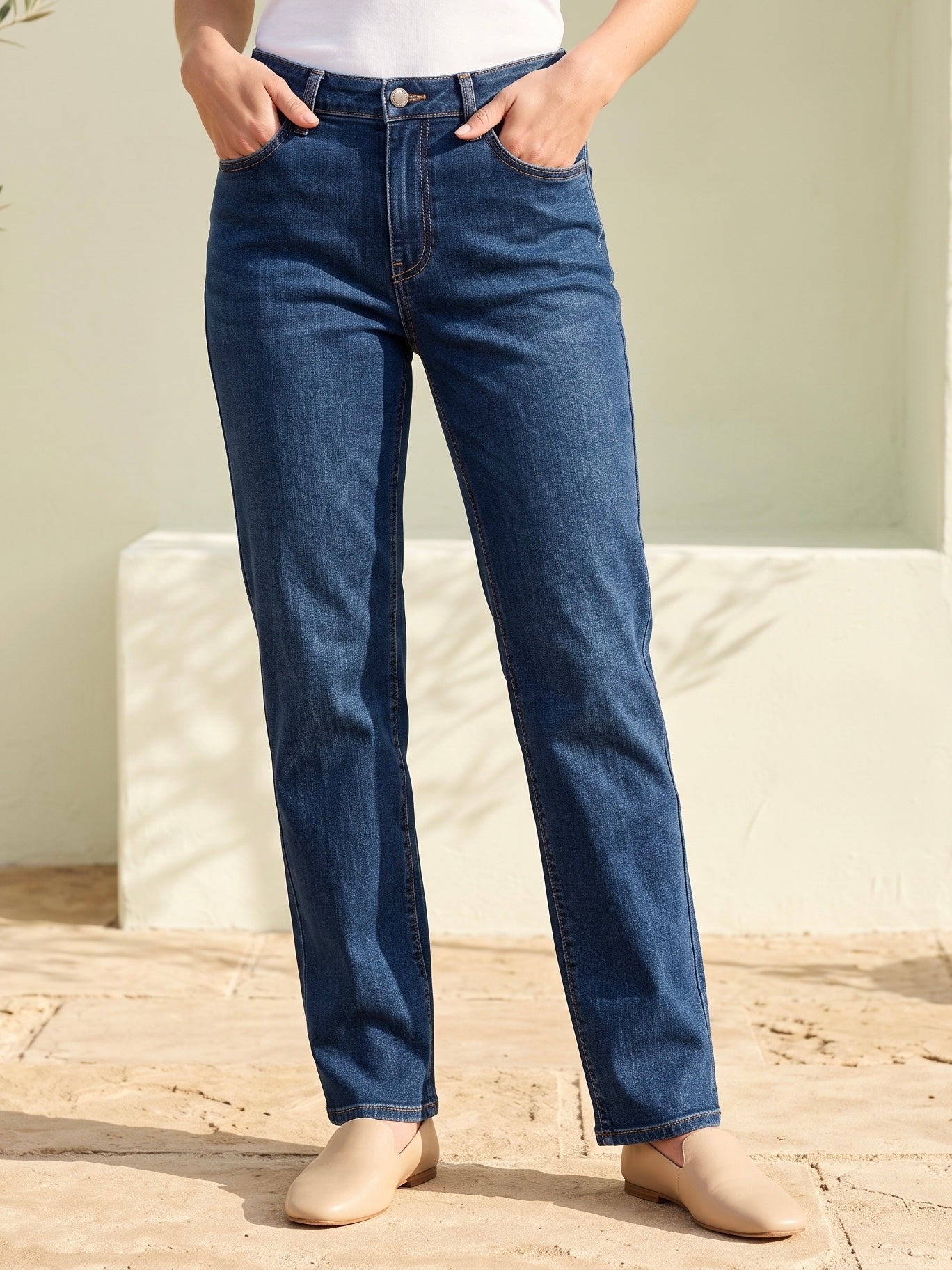 Jean Coupe Droite – Effet Push-Up