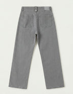 Jean Wide Leg – Bouton Plaqué