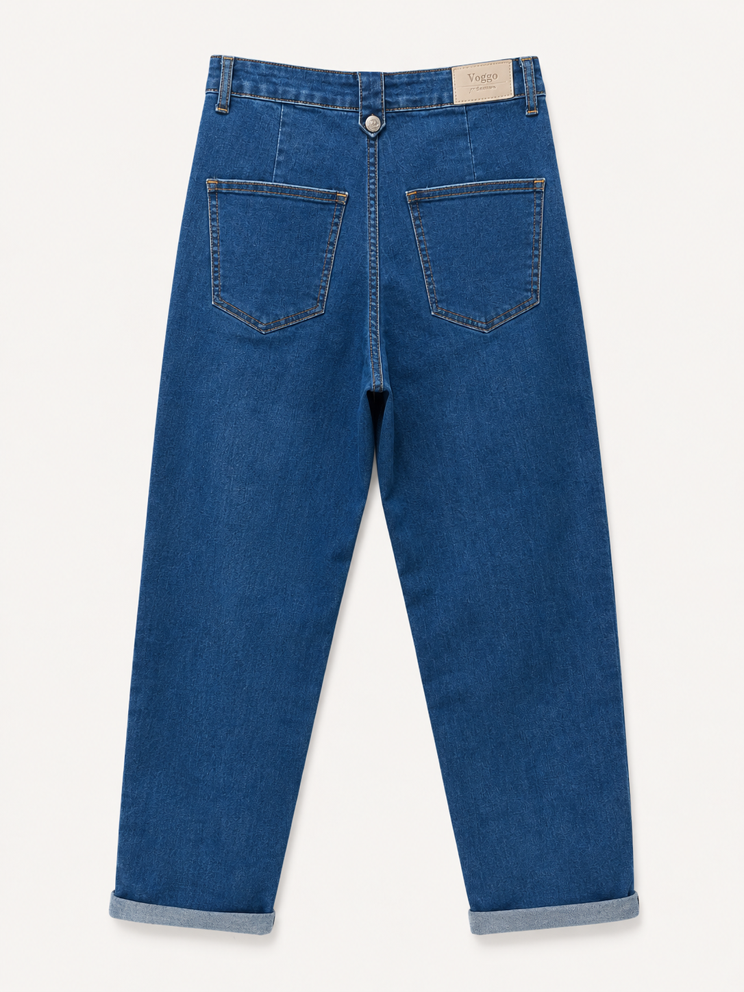 Jean Mom Fit – Boutons Frontaux