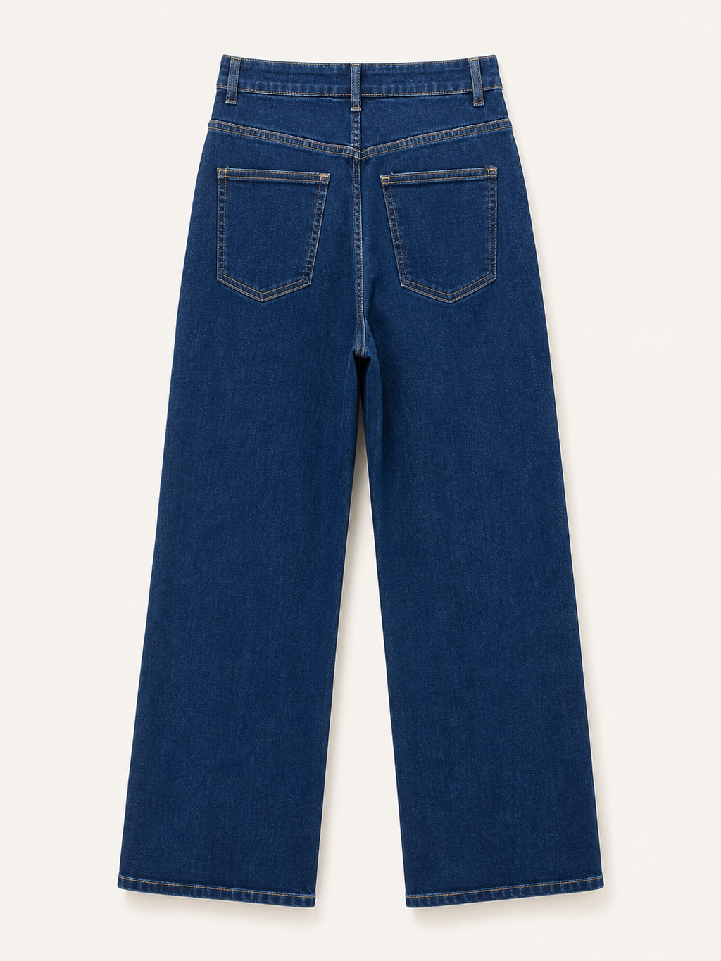 Jean Wide Leg – Détails Perles sur la Longueur