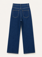 Jean Wide Leg – Détails Perles sur la Longueur