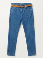 Jean Slim – Ceinture Assortie