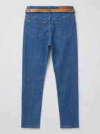 Jean Slim – Ceinture Assortie