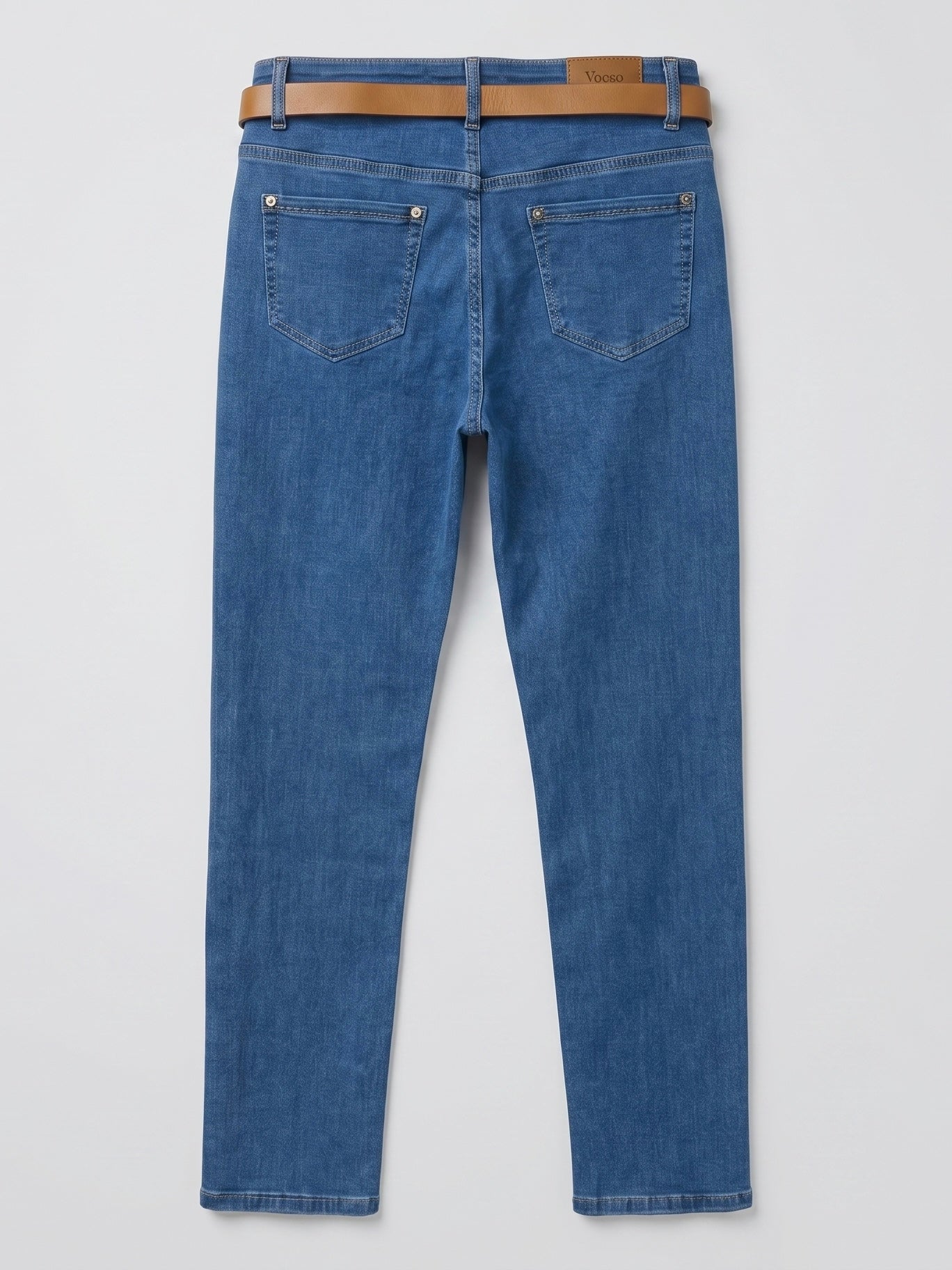Jean Slim – Ceinture Assortie