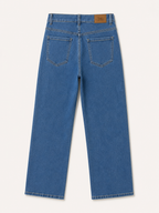 Jean Wide Leg – Fermetures Boutons Dorés