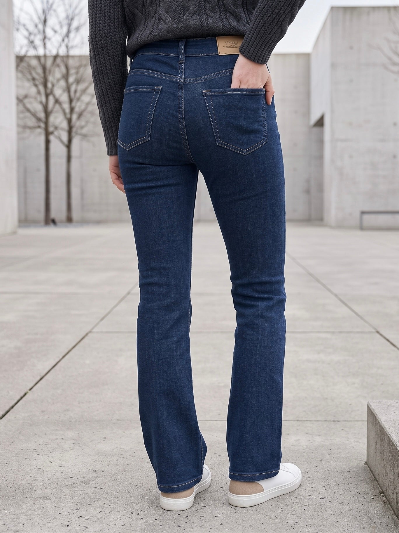 Jean Bootcut – Poches Plaquées