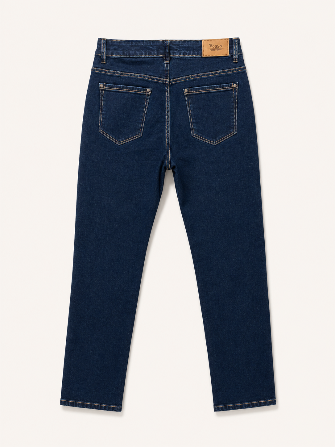 Jean Coupe Droite – Classique Bleu Brut