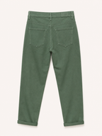 Jean Mom Fit – Vert