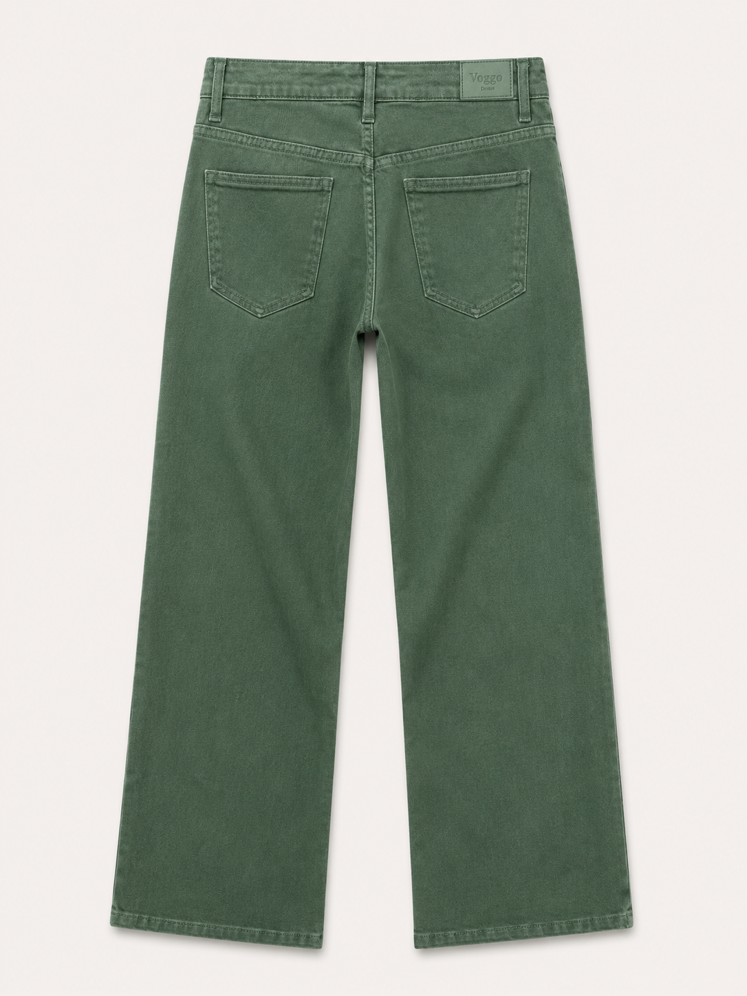 Jean Wide Leg – Vert Tendance