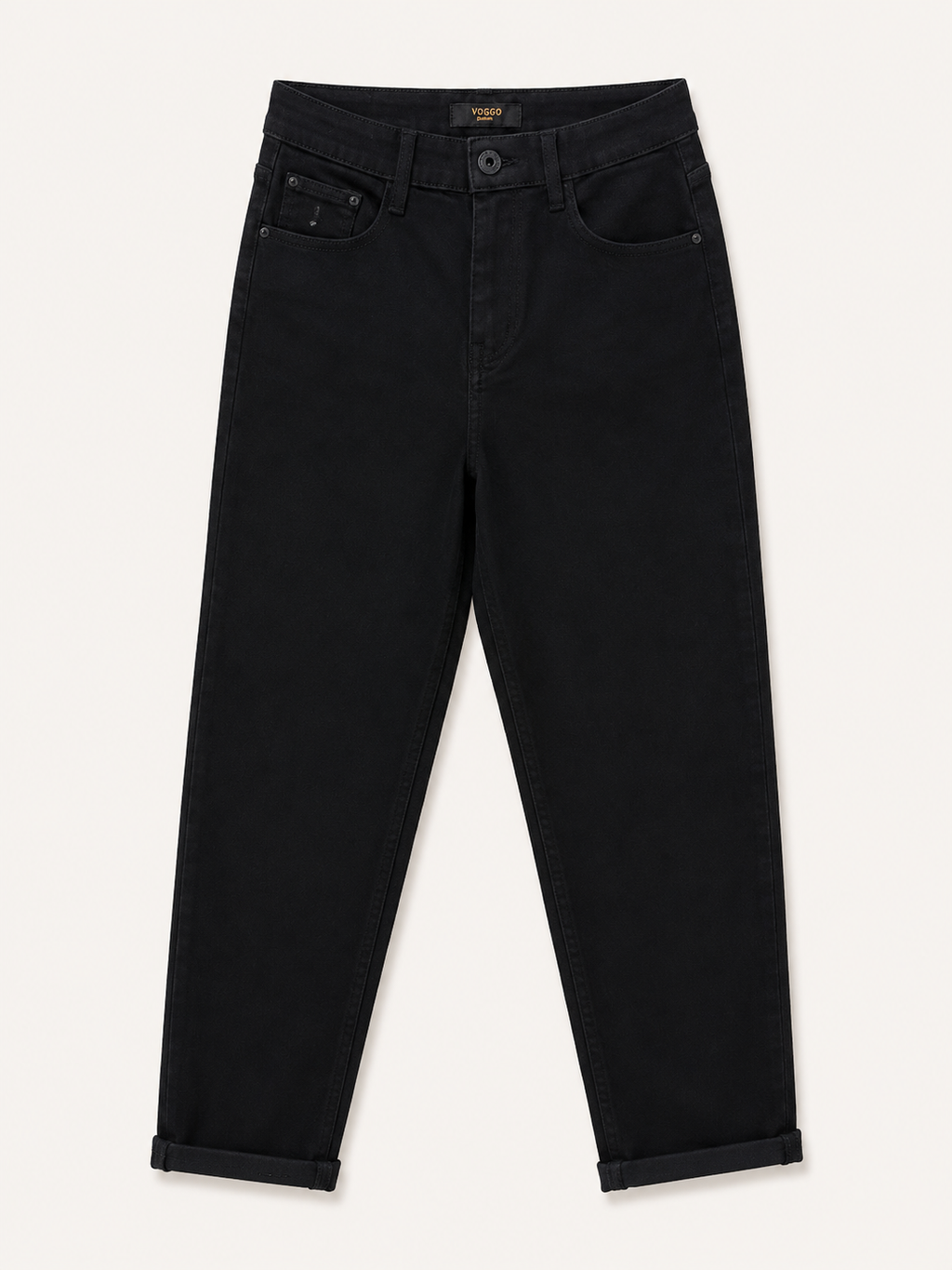 Jean Mom Fit – Noir