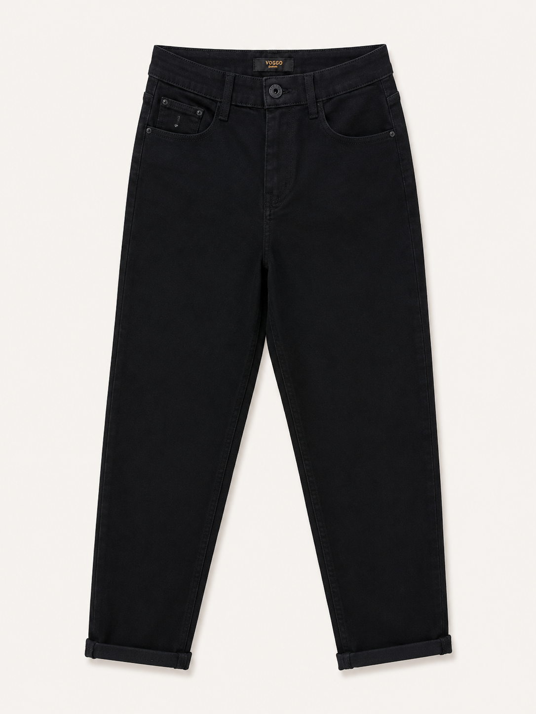 Jean Mom Fit – Noir