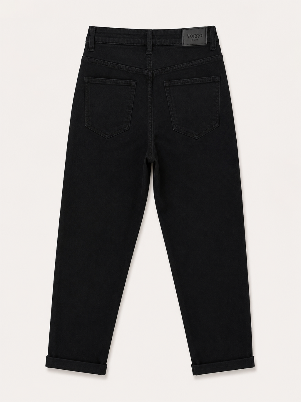 Jean Mom Fit – Noir