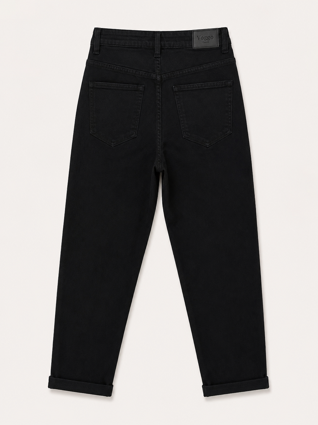 Jean Mom Fit – Noir