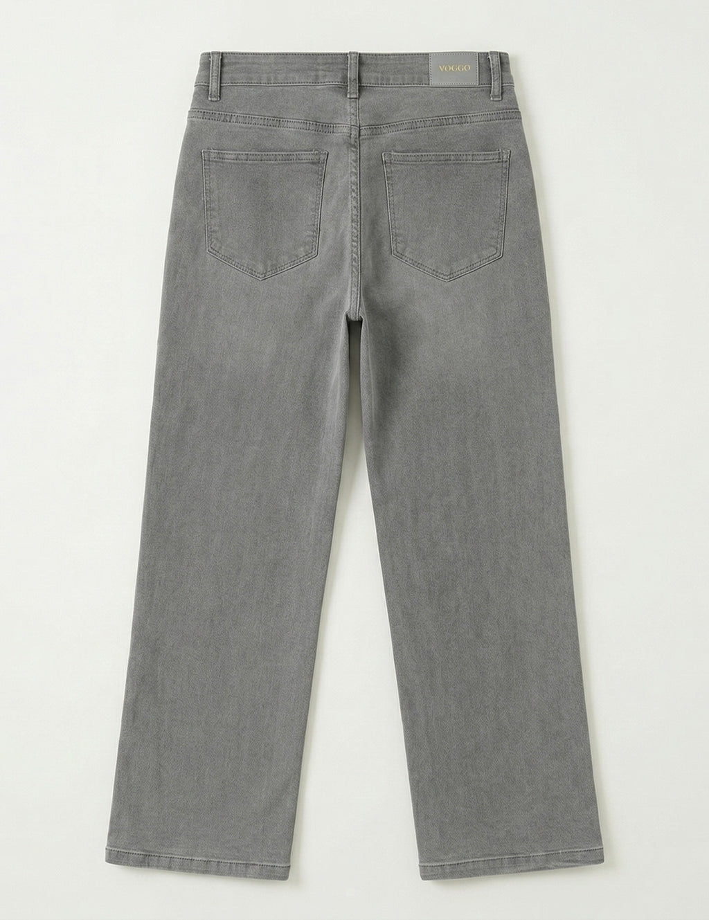 Jean Wide Leg – Poches Plaquées
