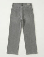 Jean Wide Leg – Poches Plaquées