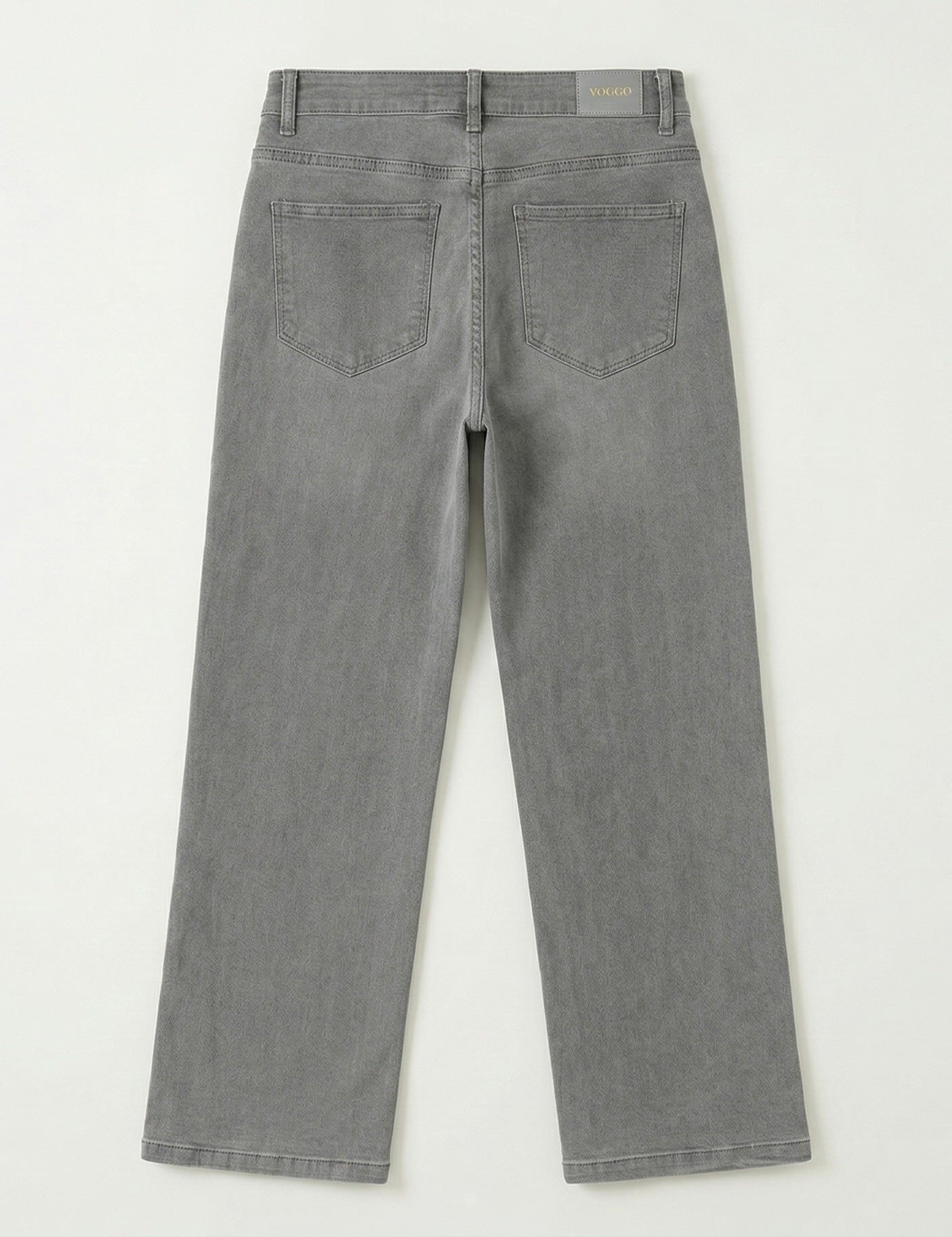 Jean Wide Leg – Poches Plaquées