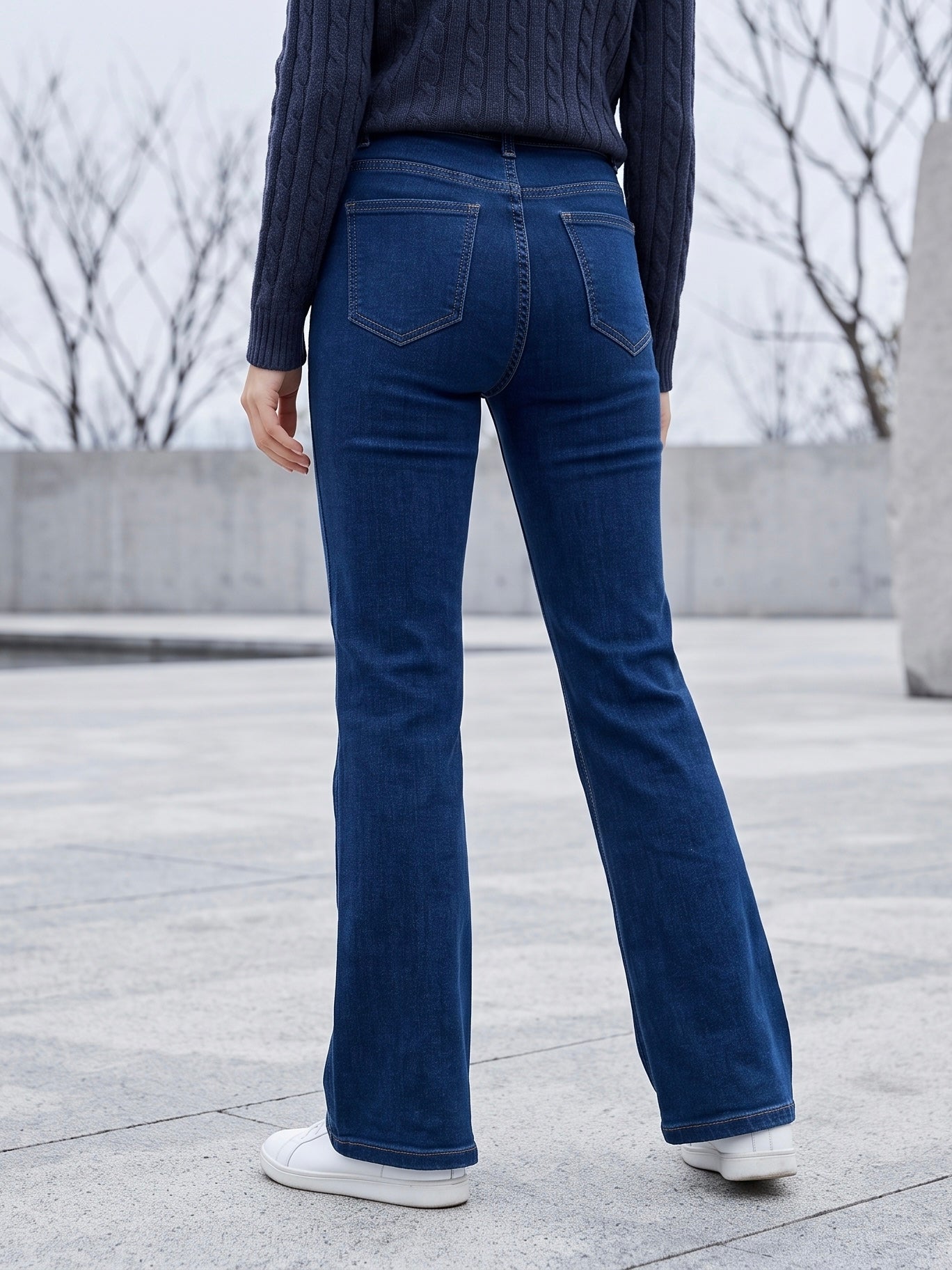 Jean Flare Fit – Bleu Stone