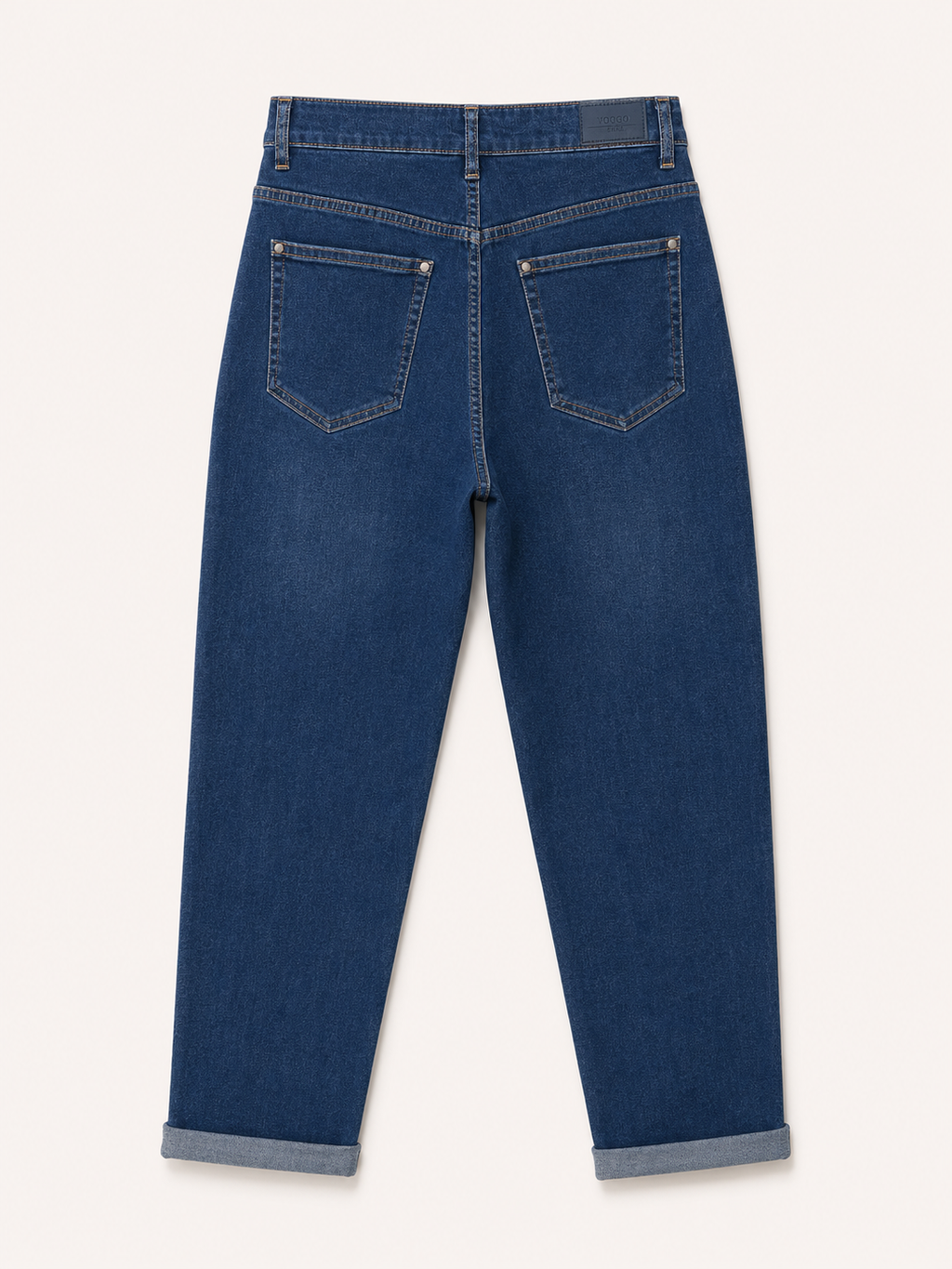 Jean Mom Fit – Bleu Délavé