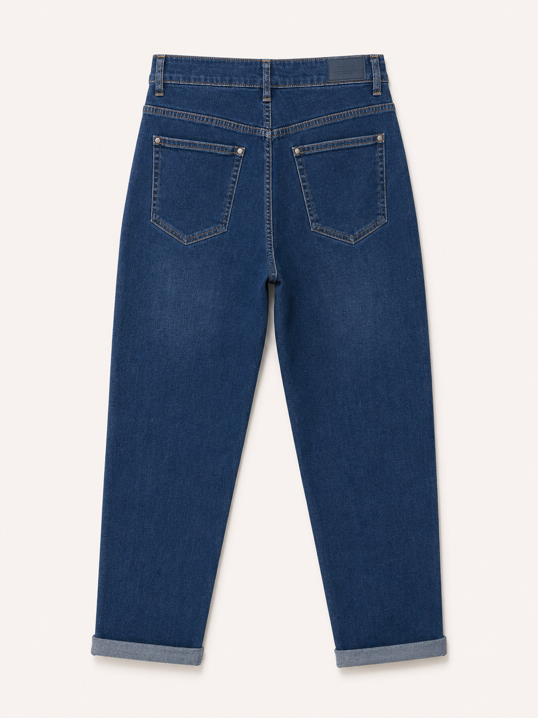 Jean Mom Fit – Bleu Délavé