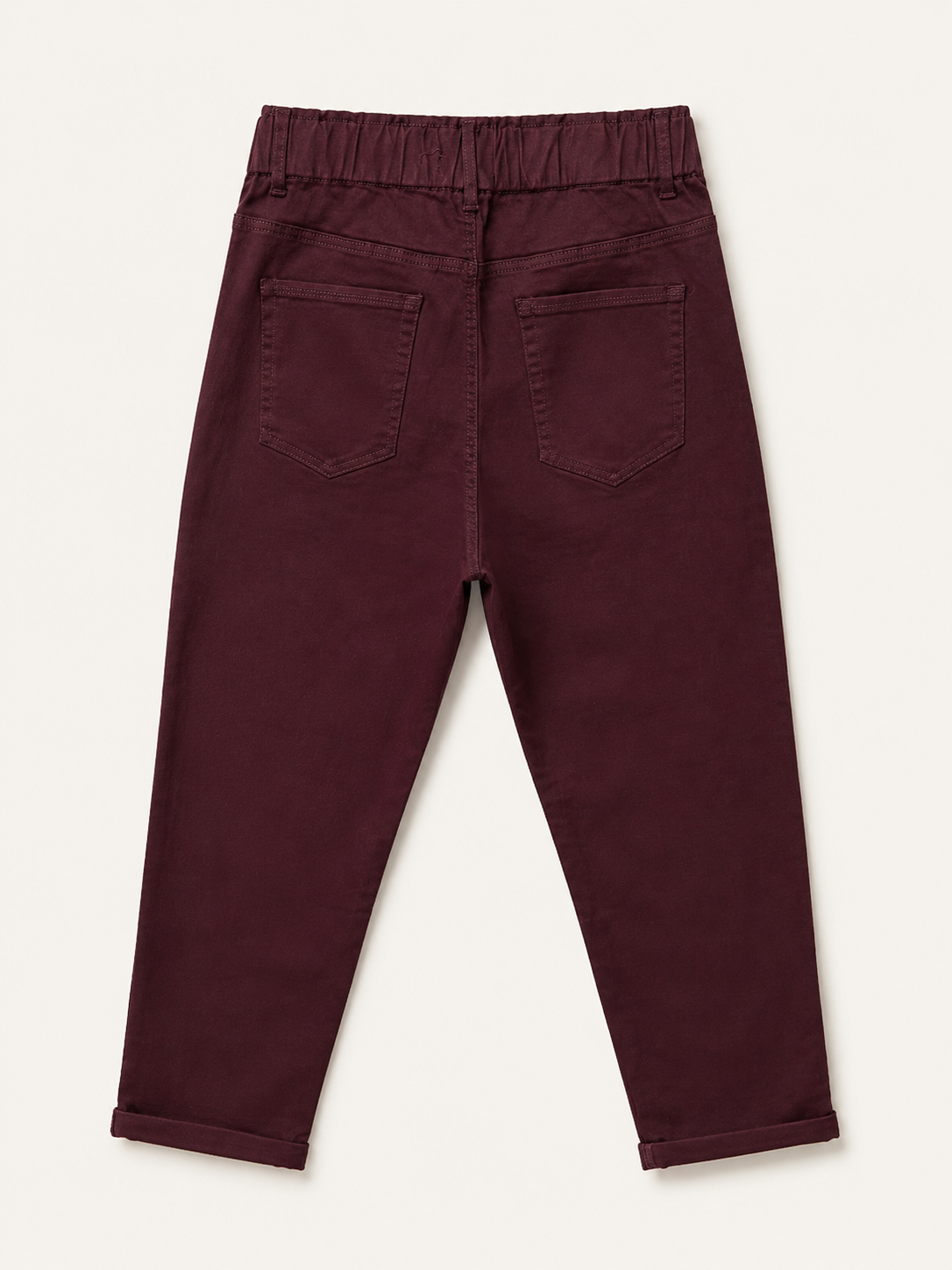 Pantalon Mom Fit – Grande Taille – Ceinture Élastiquée