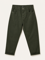 Pantalon Mom Fit – Grande Taille – Ceinture Élastiquée