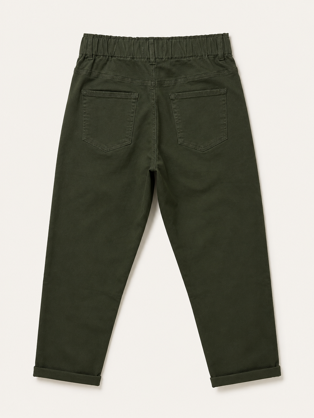 Pantalon Mom Fit – Grande Taille – Ceinture Élastiquée