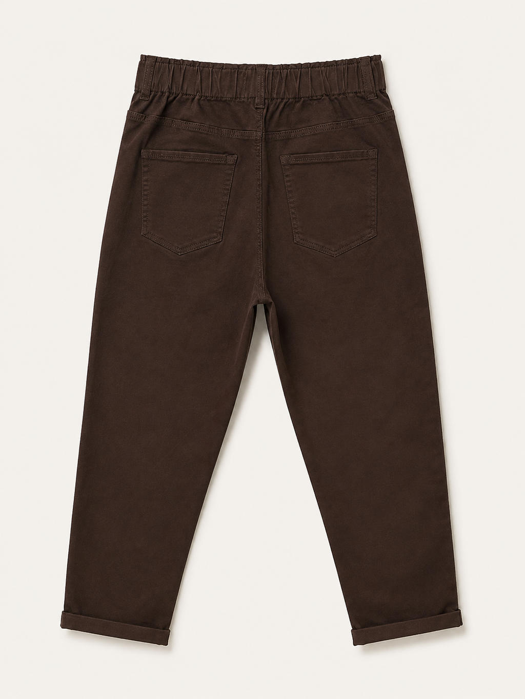 Pantalon Mom Fit – Grande Taille – Ceinture Élastiquée