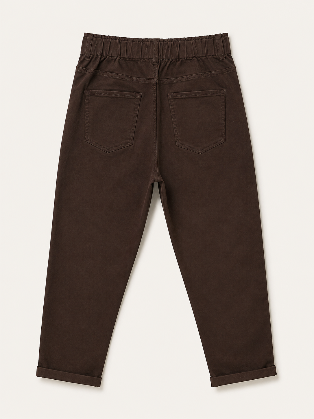 Pantalon Mom Fit – Grande Taille – Ceinture Élastiquée
